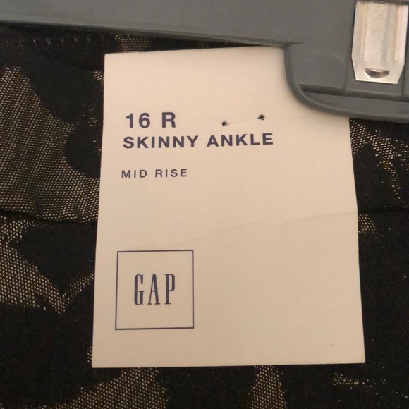 🆕 Metallic Skinny Ankle Pant - Picture 6 of 6